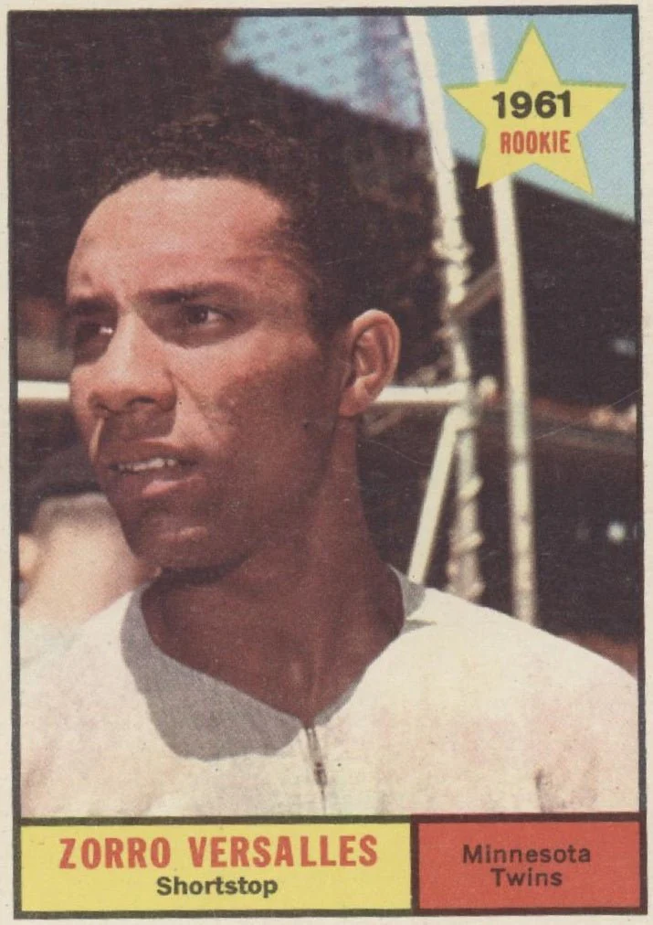 Zorro Versalles 1961 Topps #21 Minnesota Twins EX